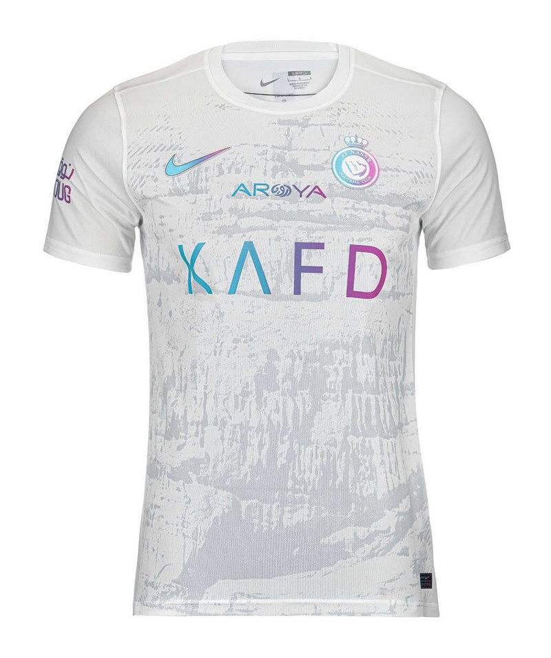 Camisa Al-Nassr Refletiva Third 2023/24 Torcedor Nike Masculina - Branca