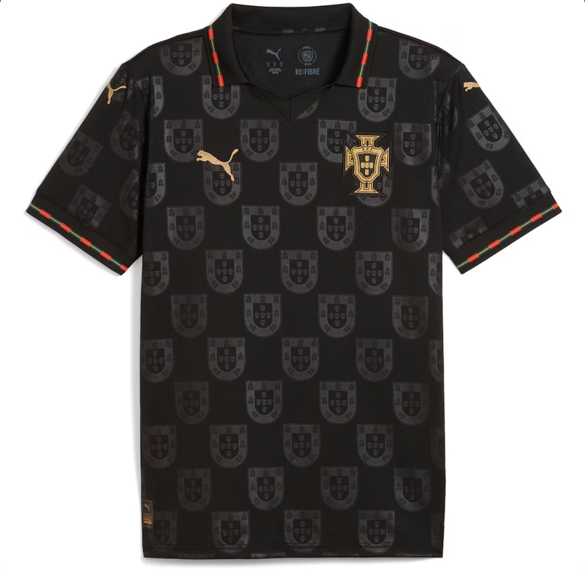 Camisa Puma Portugal Pantera Negra 2026-2027 Edição Limitada