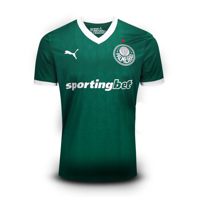 Camisa Verdão I 25/26 Torcedor Masculina - Verde