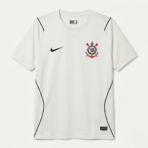 PRE VENDA - Camisa Corinthians 26/27 Torcedor Masculina - Branca