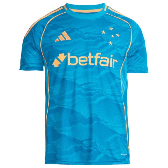 Camisa Cruzeiro III 25/26 - Torcedor Adidas Masculina - Patrocínio Betfair