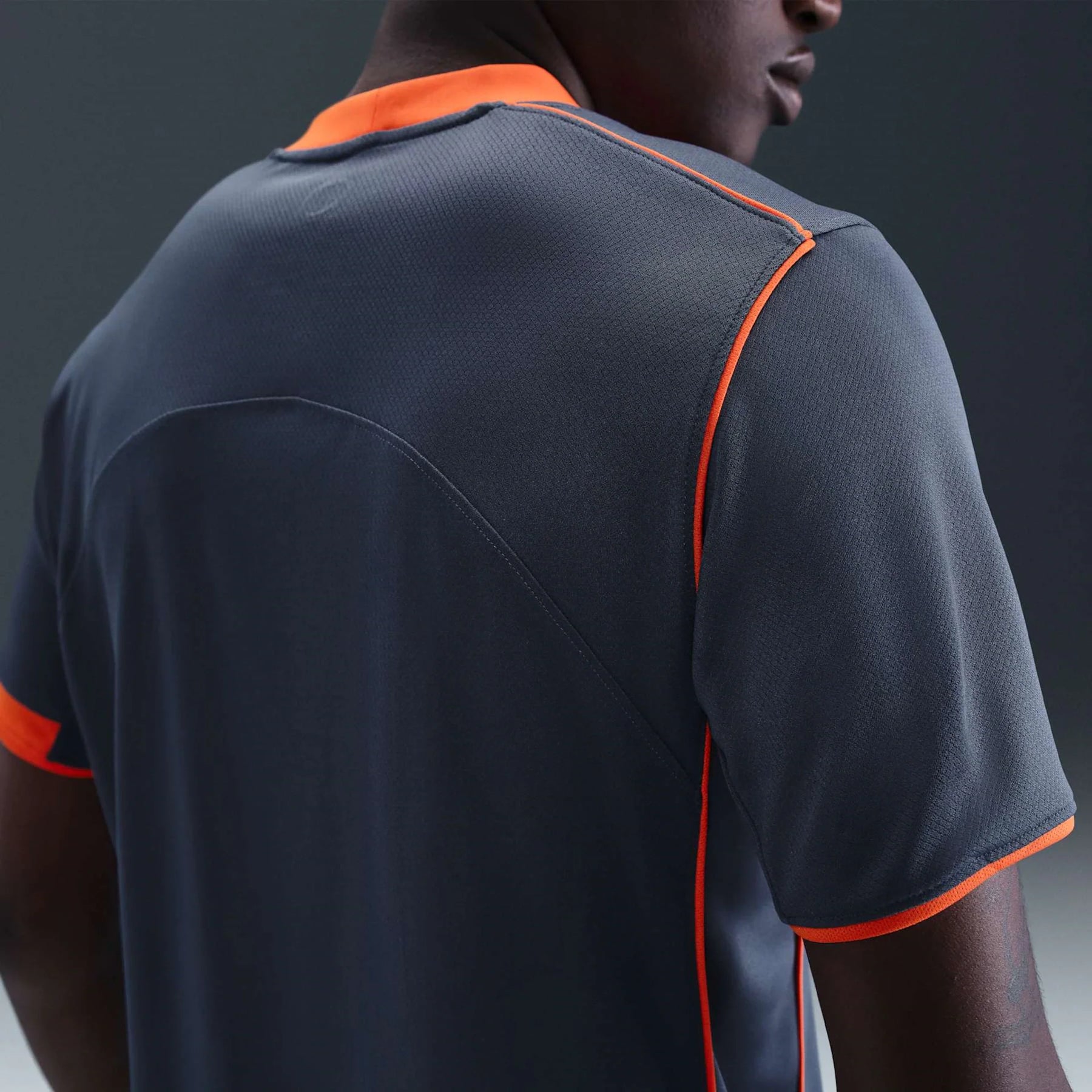 Camisa Inter de Milão III 25/26 - Torcedor Nike Masculina - Preta e Laranja