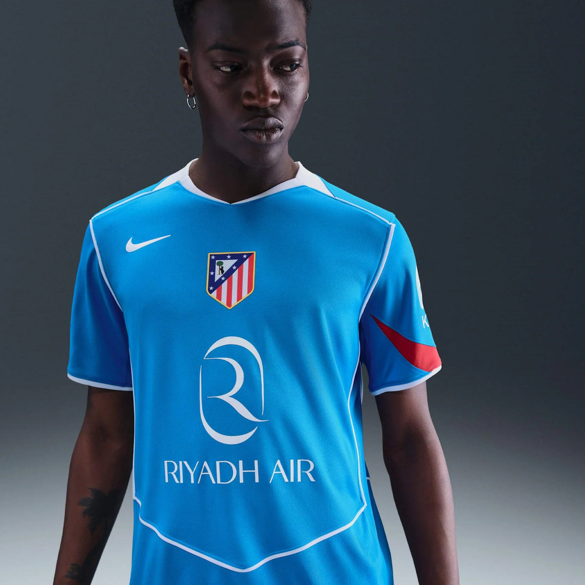 Camisa Atlético de Madrid III 25/26 - Torcedor Nike Masculina - Azul