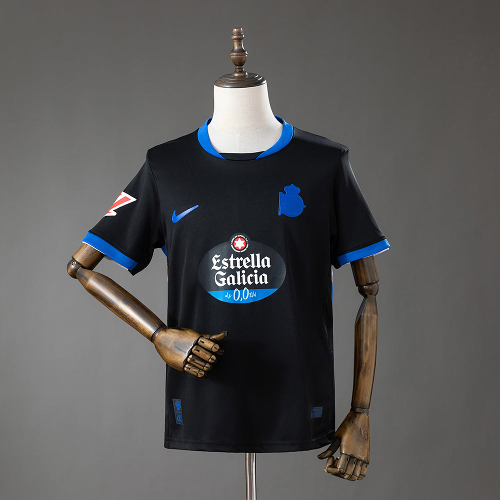 Camisa Deportivo La Coruna 26/27 - Torcedor Preta
