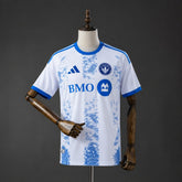 Camisa Montreal 26/27 - Torcedor Branca e Azul Estampada