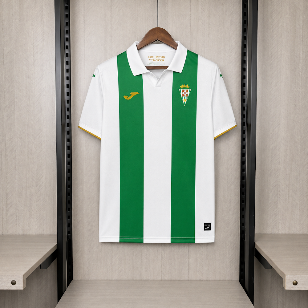 Camisa Leganes 26/27 - Torcedor Verde e Branca Listrada