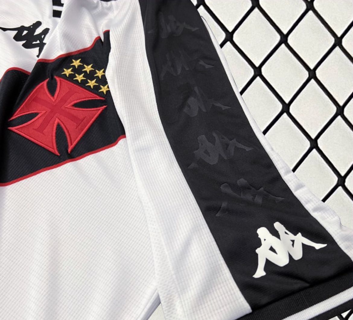 Camisa Vasco 2024/25 II Branca Kappa