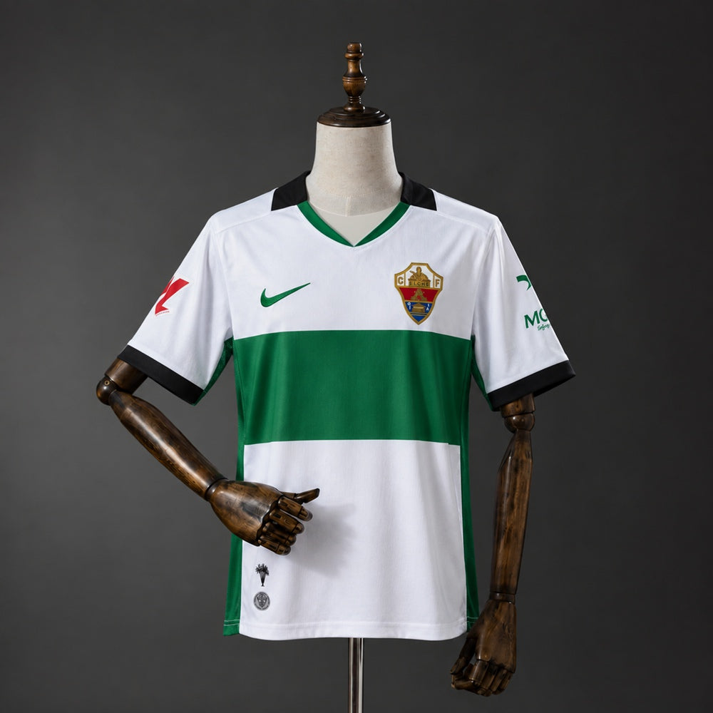 Camisa Elche 26/27 - Torcedor Branca e Verde