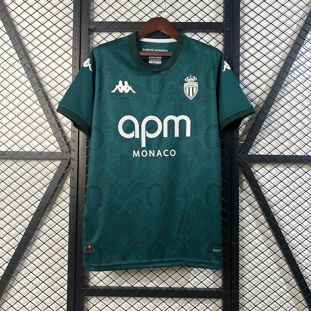 Camisa Mônaco 25/26 - Torcedor Verde Escura