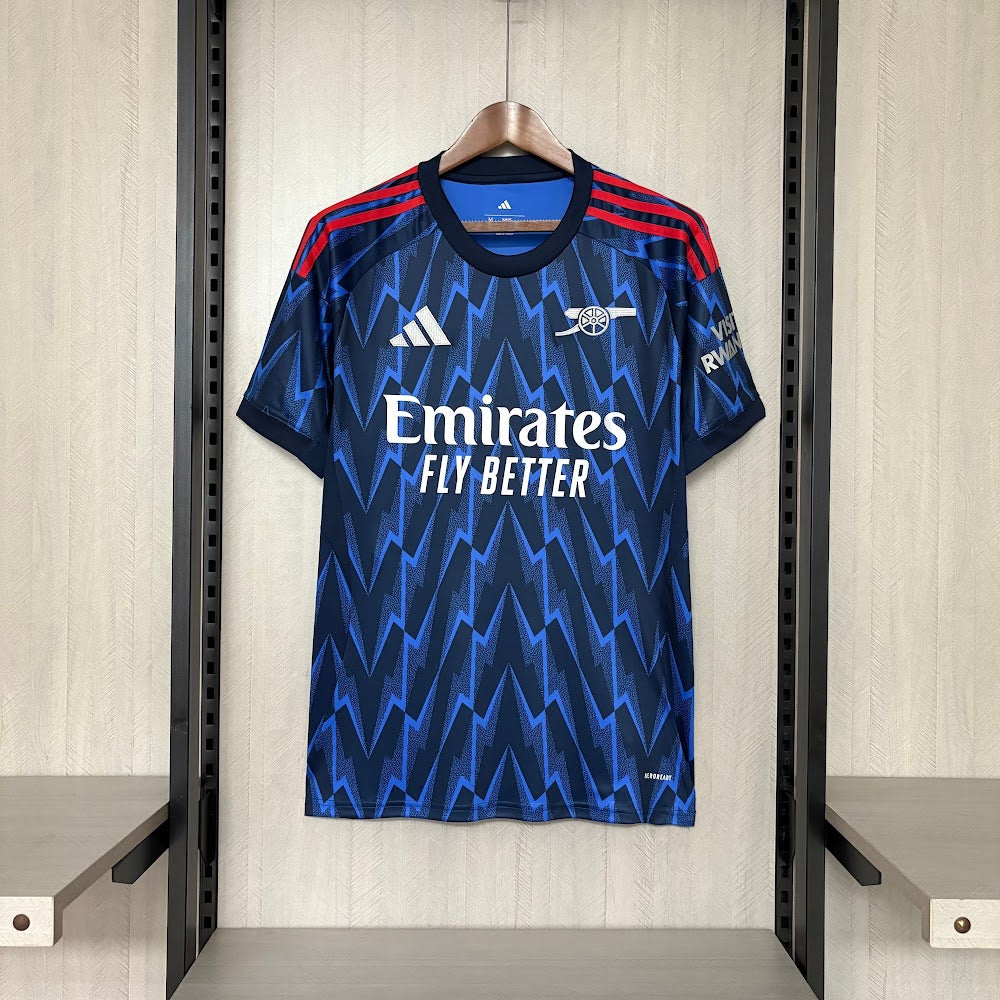 Camisa Arsenal 25/26 - Torcedor Azul Marinho