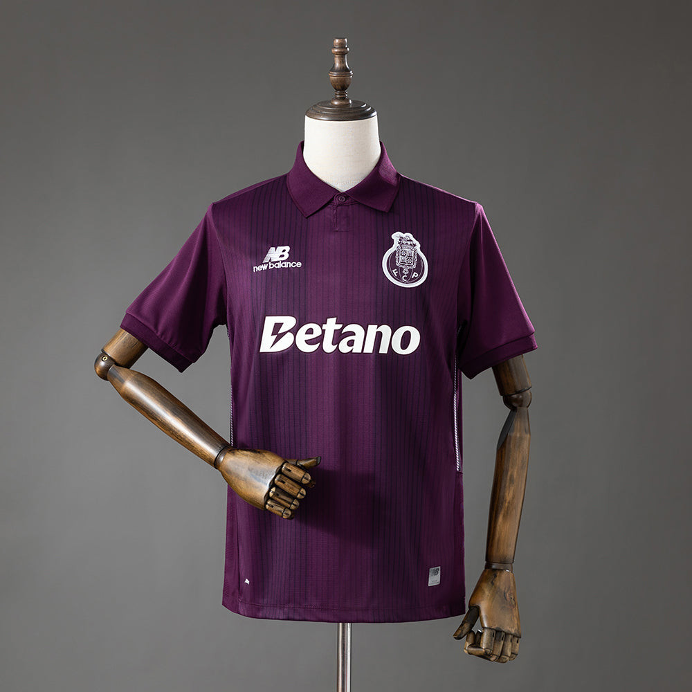 Camisa Porto 26/27 - Torcedor Grená e Roxa