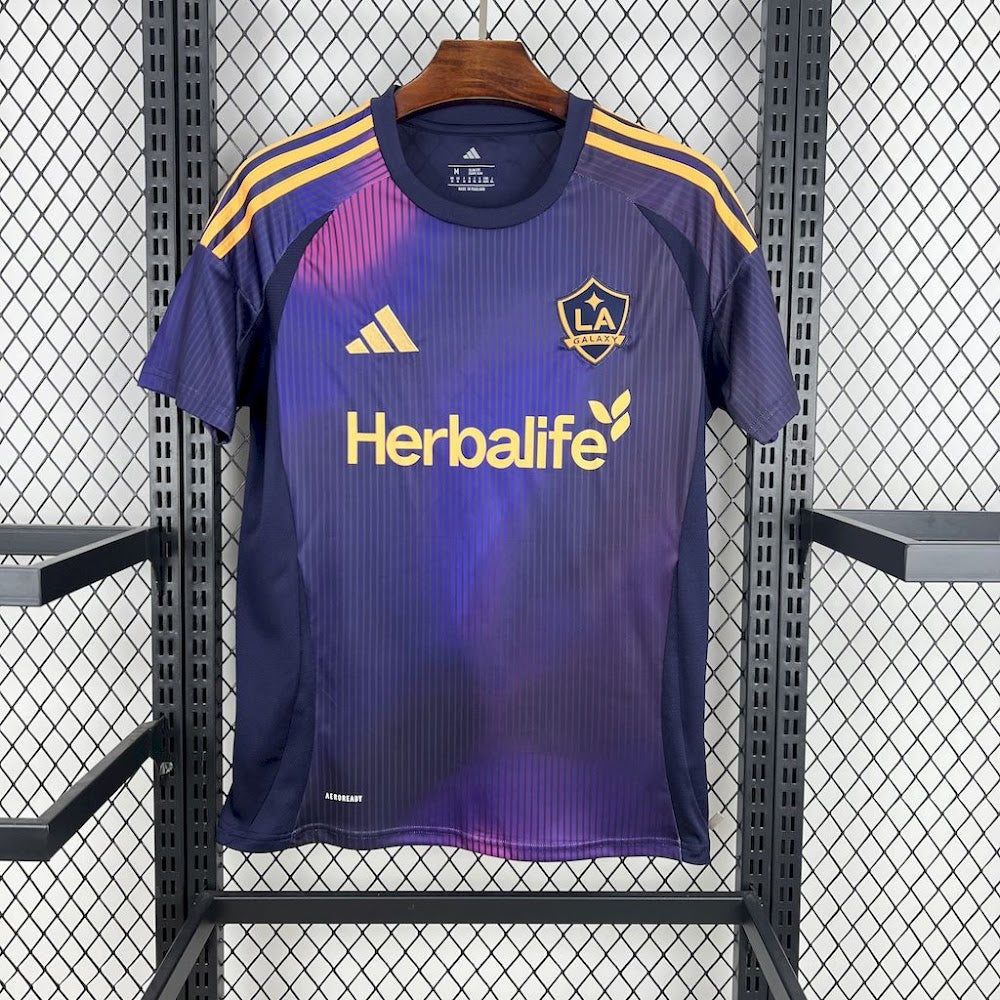 Camisa La Galaxy 25/26 - Torcedor Roxa Estampada