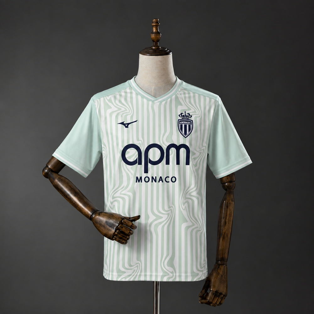 Camisa Mônaco 26/27 - Torcedor Verde Clara