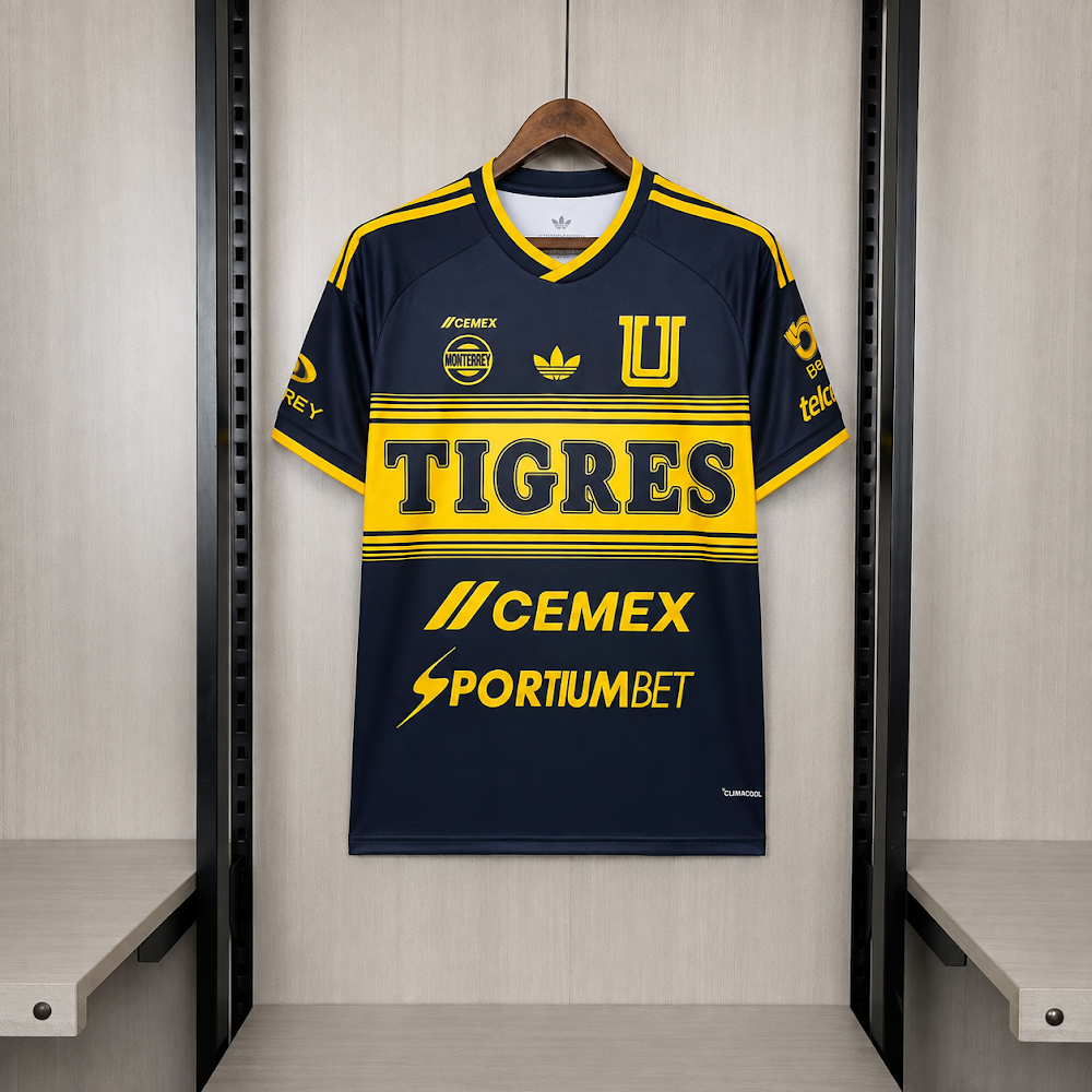 Camisa Tigres 26/27 - Torcedor Azul Marinho