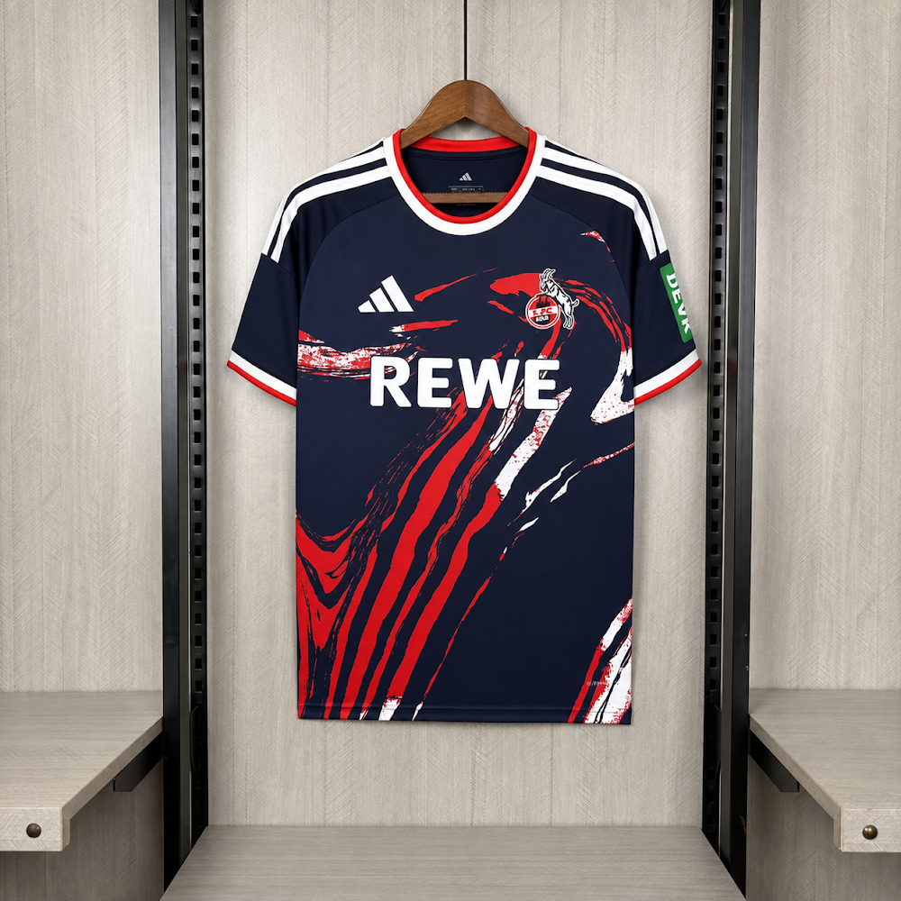 Camisa Koln 26/27 - Torcedor Azul Marinho Estampada