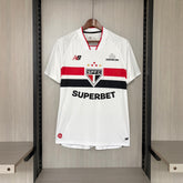 Camisa São Paulo 26/27 - Torcedor Branca com Detalhes Pretos