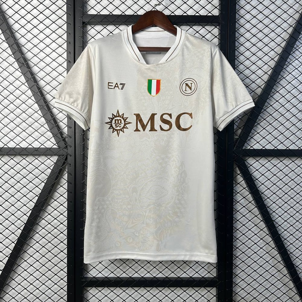 Camisa Napoli 25/26 - Torcedor Branca