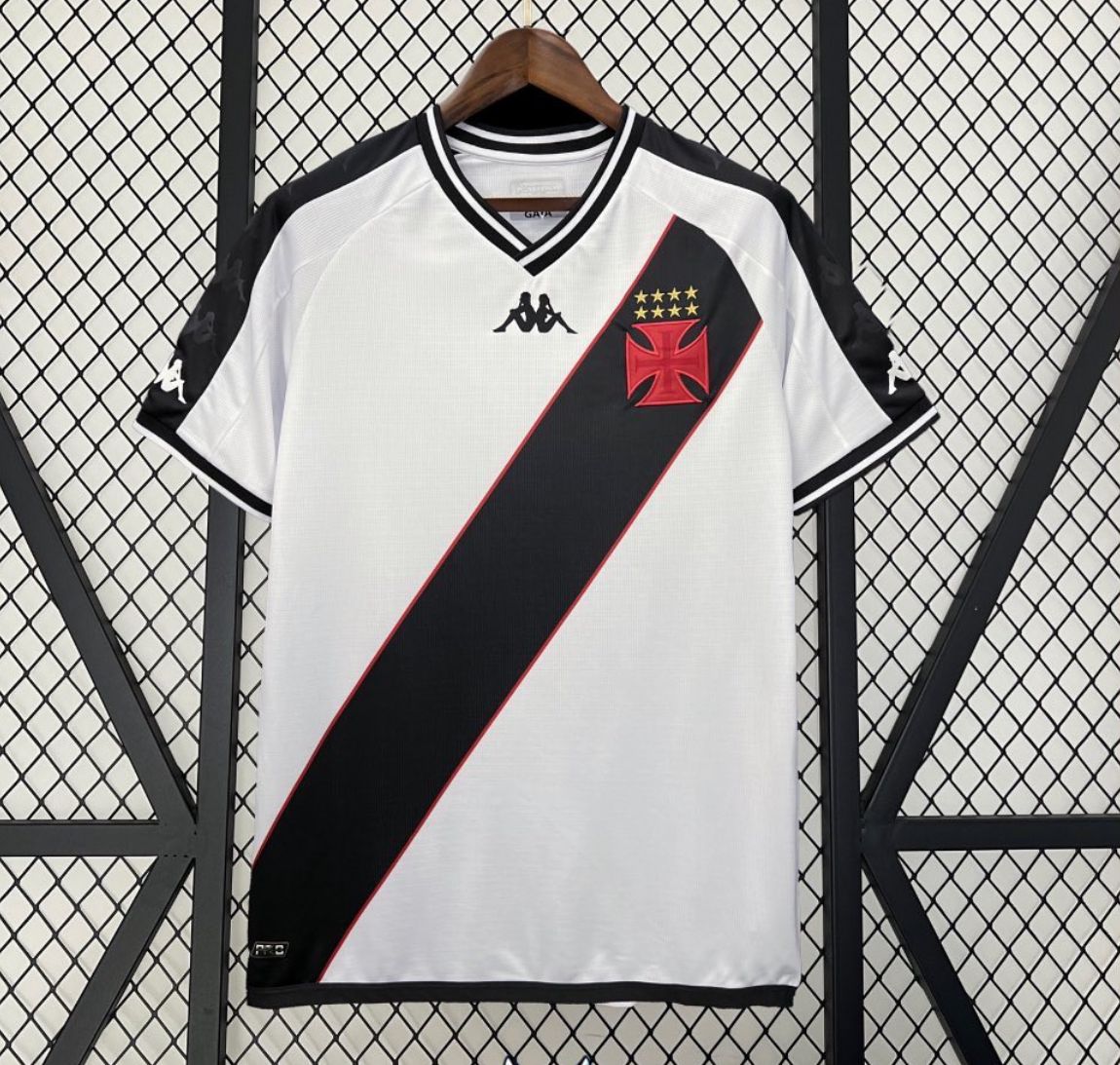 Camisa Vasco 2024/25 II Branca Kappa