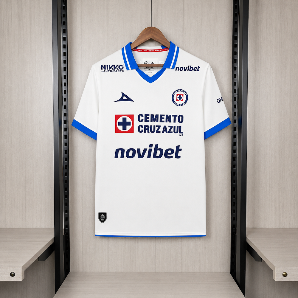 Camisa Cruz Azul 26/27 - Torcedor Branca