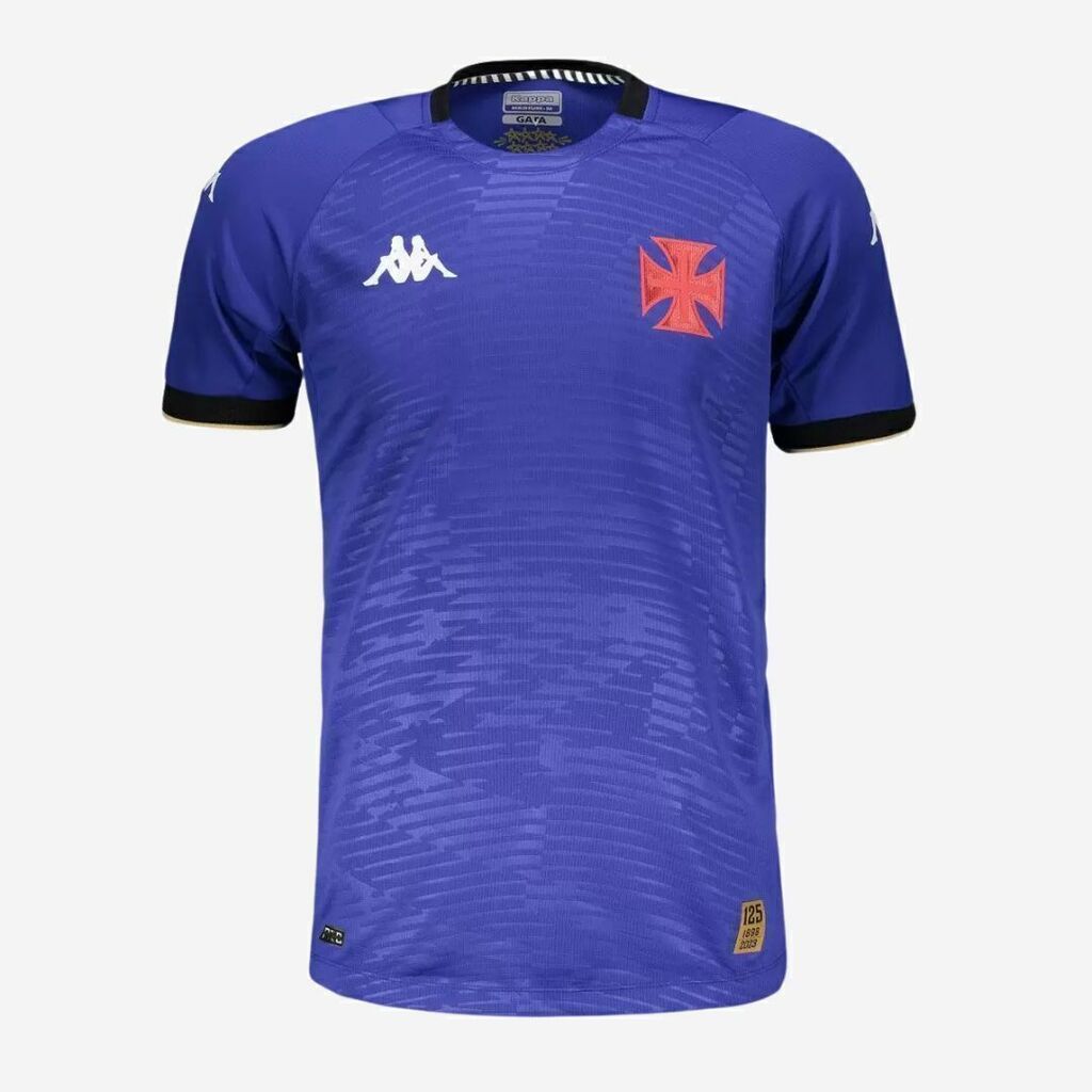 Camisa Vasco da Gama Goleiro 23/24 Torcedor Masculina - Azul