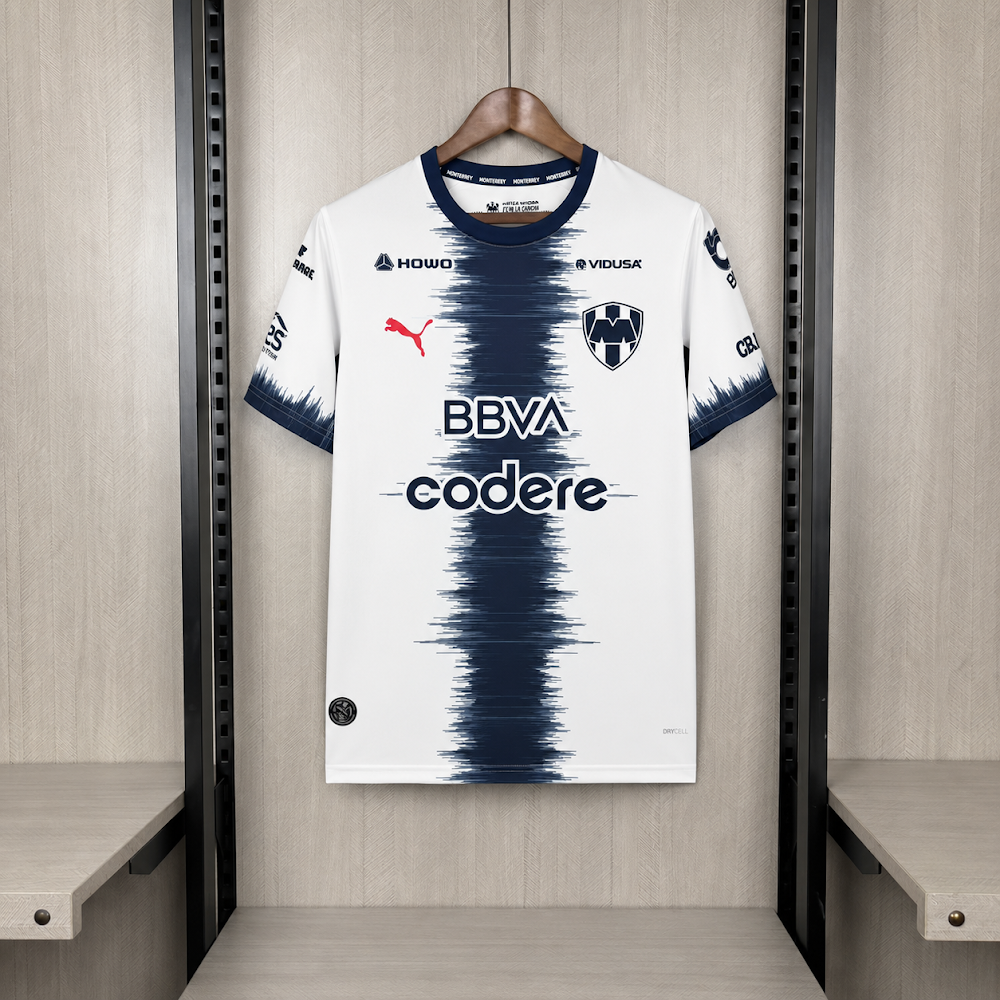 Camisa Monterey 26/27 - Torcedor Branca Estampada