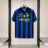 Camisa Inter de Milão 26/27 - Torcedor Azul e Preta Listrada