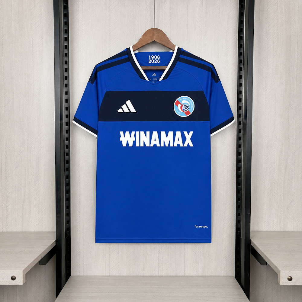 Camisa Strasbourg 26/27 - Torcedor Azul Marinho