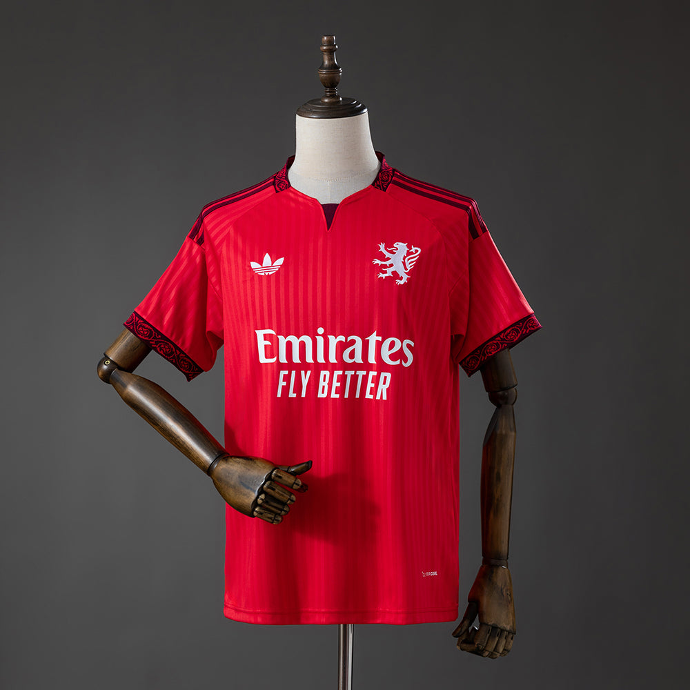 Camisa Lyon 26/27 - Torcedor Vermelha