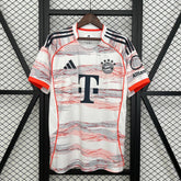 Camisa Bayer de Munique 25/26 - Torcedor Branca Estampada
