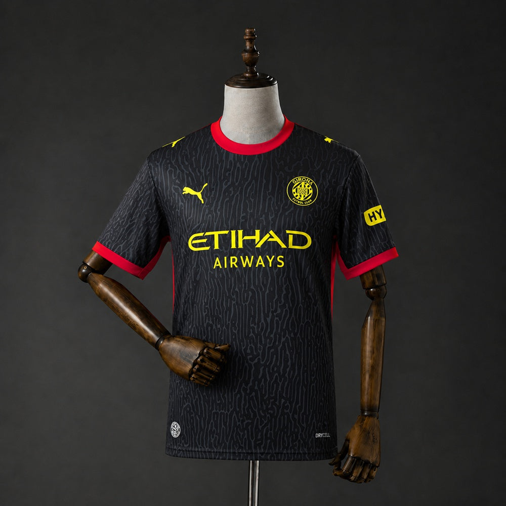 Camisa Girona 26/27 - Torcedor Preta