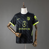 Camisa Atlético de Madrid 26/27 - Torcedor Preta e Amarela