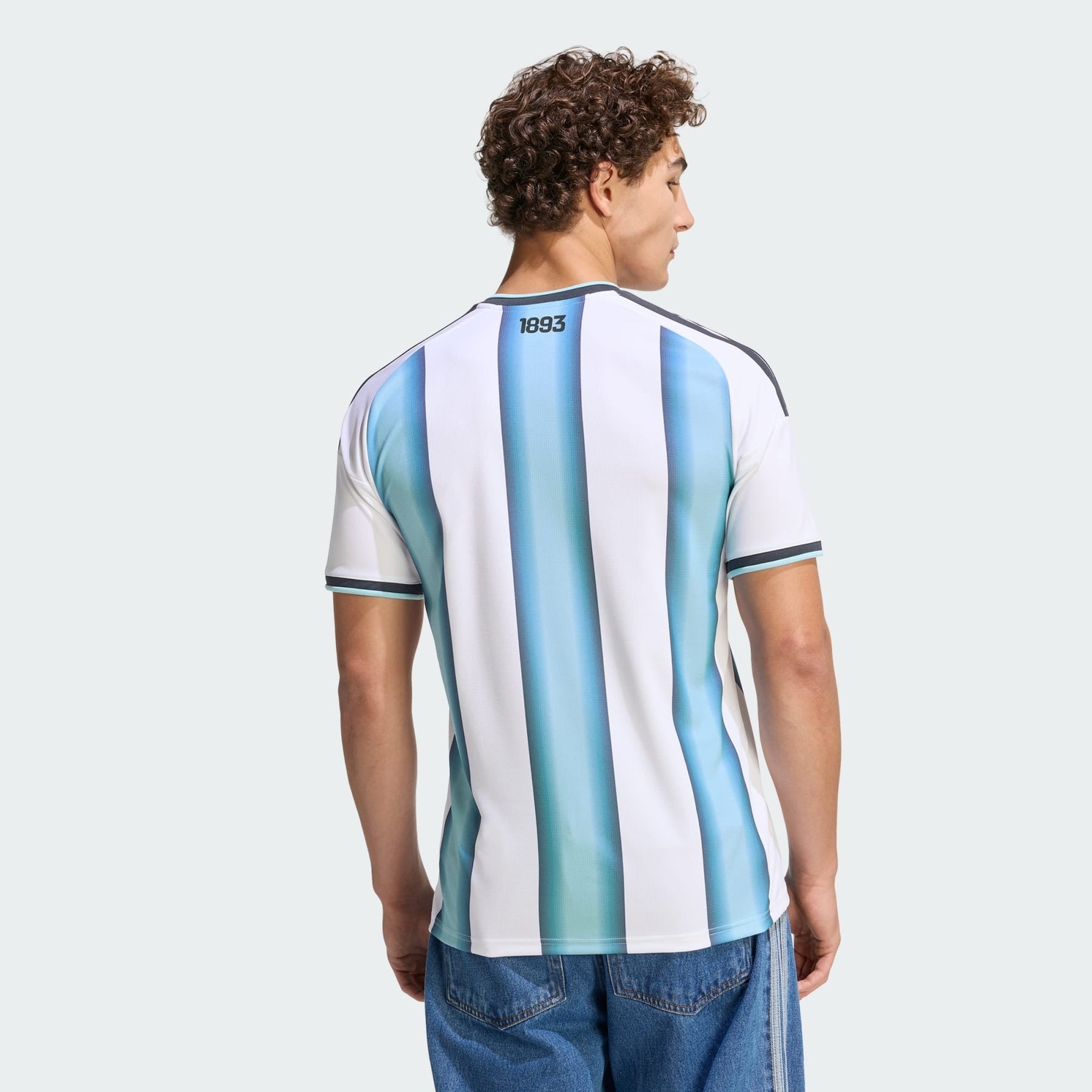 Camisa Argentina I 26/27 - Torcedor Adidas Masculina + Patch Campeão do Mundo