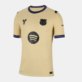 Camisa Barcelona X Kobe Bryant Away 25/26 Torcedor Masculino - Amarelo