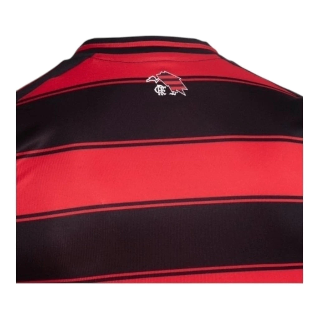 Camisa Flamengo I 25/26 - Torcedor Adidas Masculina - Preta e vermelha