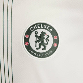 Camisa Chelsea II 25/26 - Torcedor Nike Masculina - Branca com detalhes em azul e vermelho