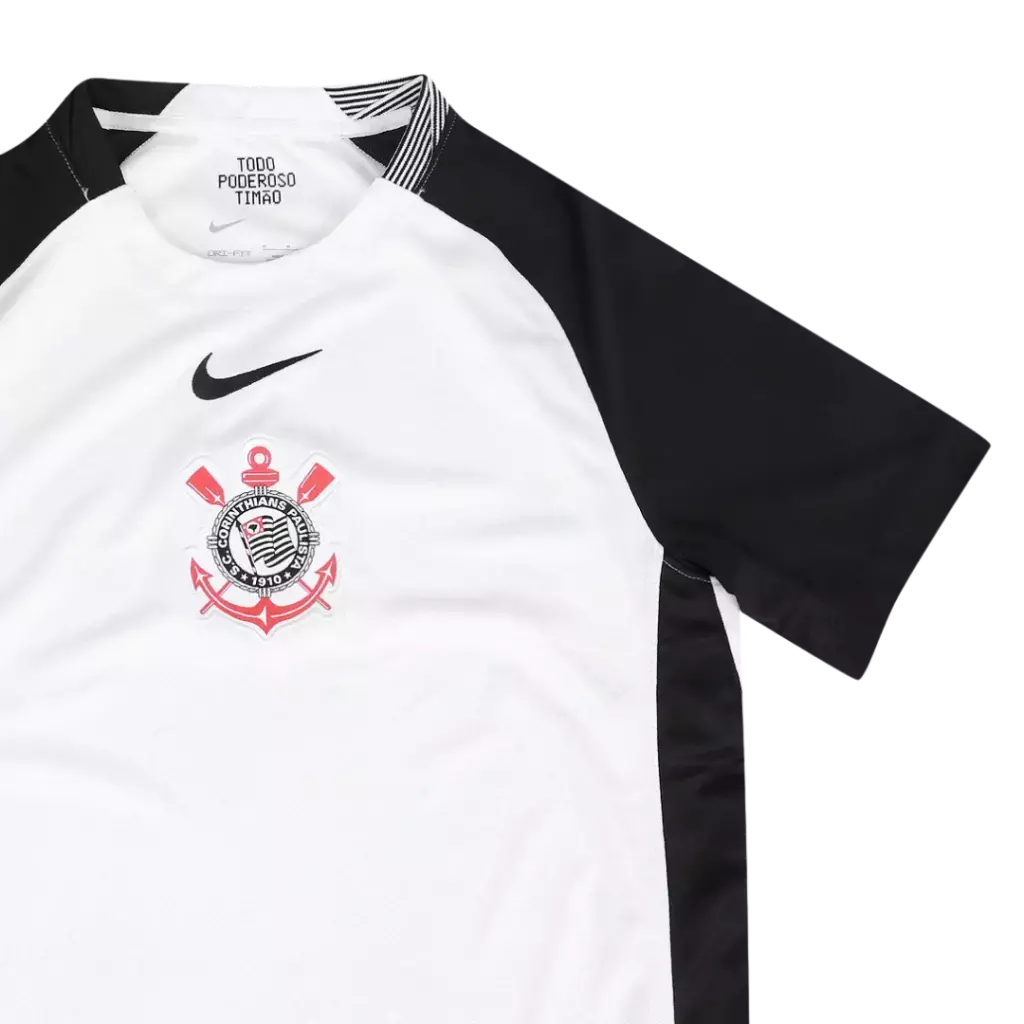 Camisa Timão I 25/26 Torcedor Masculina - Branca