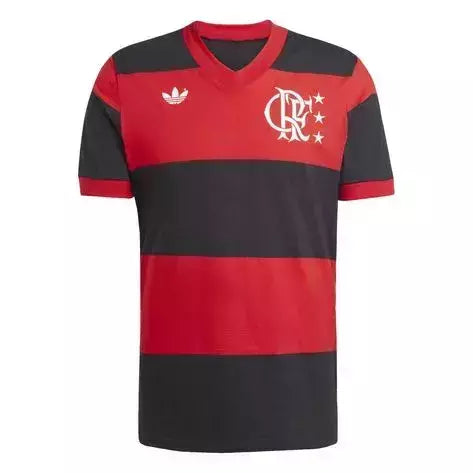 Camisa Mengão Comemorativa 81 25/26 - Torcedor Masculina - Vermelho e Preto