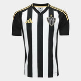 Camisa Galo da Massa I 25/26 Torcedor Masculina - Preta e Branca