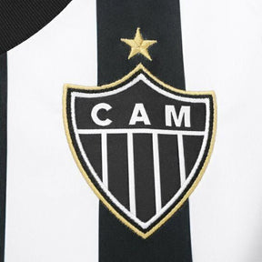 Camisa Galo da Massa I 25/26 Torcedor Masculina - Preta e Branca