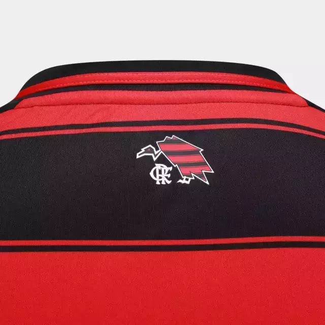 Camisa Mengão I 25/26 Torcedor Feminina - Vermelho e Preto