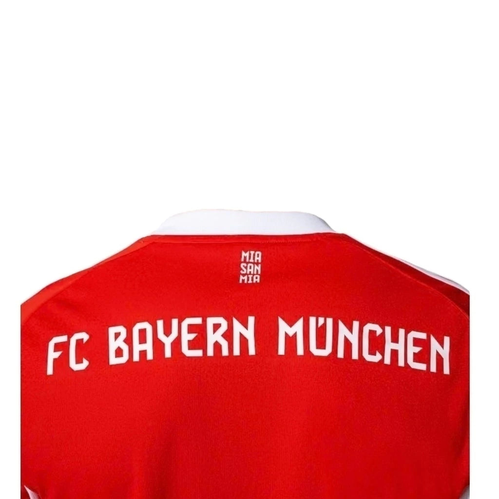 Camisa Bayern de Munique I 25/26 - Torcedor Adidas Masculina - Vermelha com detalhes em branco