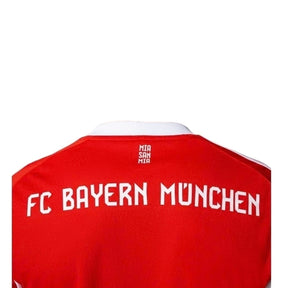 Camisa Bayern de Munique I 25/26 - Torcedor Adidas Masculina - Vermelha com detalhes em branco