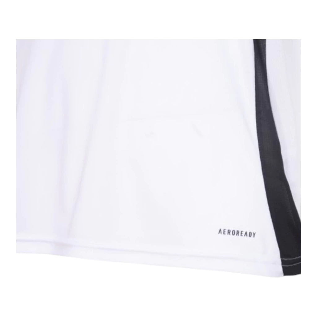 Camisa Flamengo II 25/26 - Torcedor Adidas Feminina - Branca com detalhes em vermelho e preto