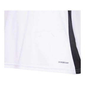 Camisa Flamengo II 25/26 - Torcedor Adidas Feminina - Branca com detalhes em vermelho e preto