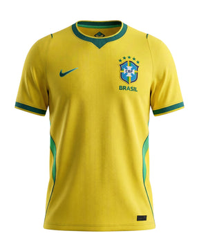 Camisa Brasil I 26/27 - Torcedor Nike Masculina - Amarela