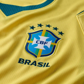 Camisa Brasil I 26/27 - Torcedor Nike Masculina - Amarela