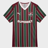 CAMISA FLUMINENSE I 26/27 - TORCEDOR PUMA - VINHO E VERDE