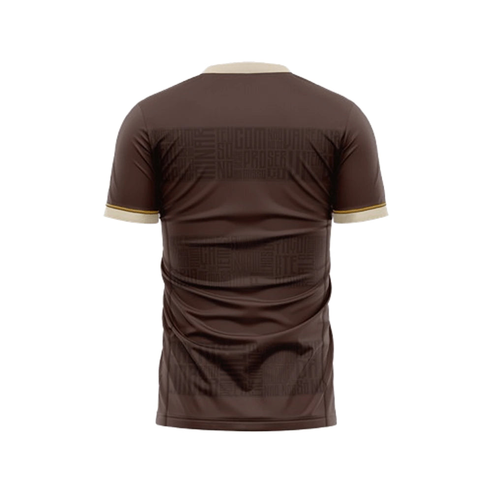 Camisa Flamengo Identidade 24/25 Torcedor Masculina - Marrom