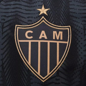 Camisa Atlético Mineiro III 25/26- Torcedor Adidas Masculina - Preta com Dourado