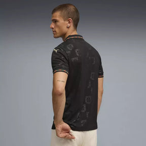 Camisa Portugal Especial Eusébio 25/26 - Torcedor Puma Masculina - Preta
